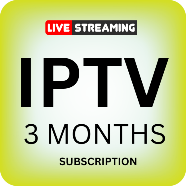 3-Month IPTV Subscription