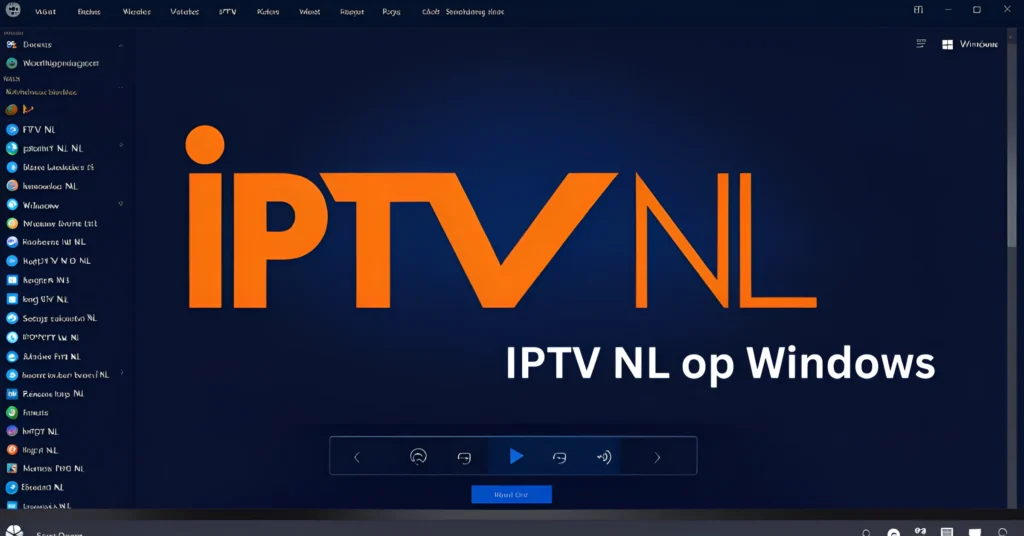 IPTV NL op Windows