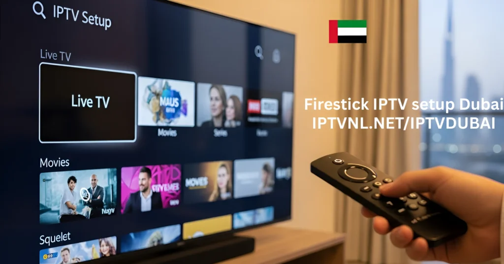 Firestick IPTV setup Dubai