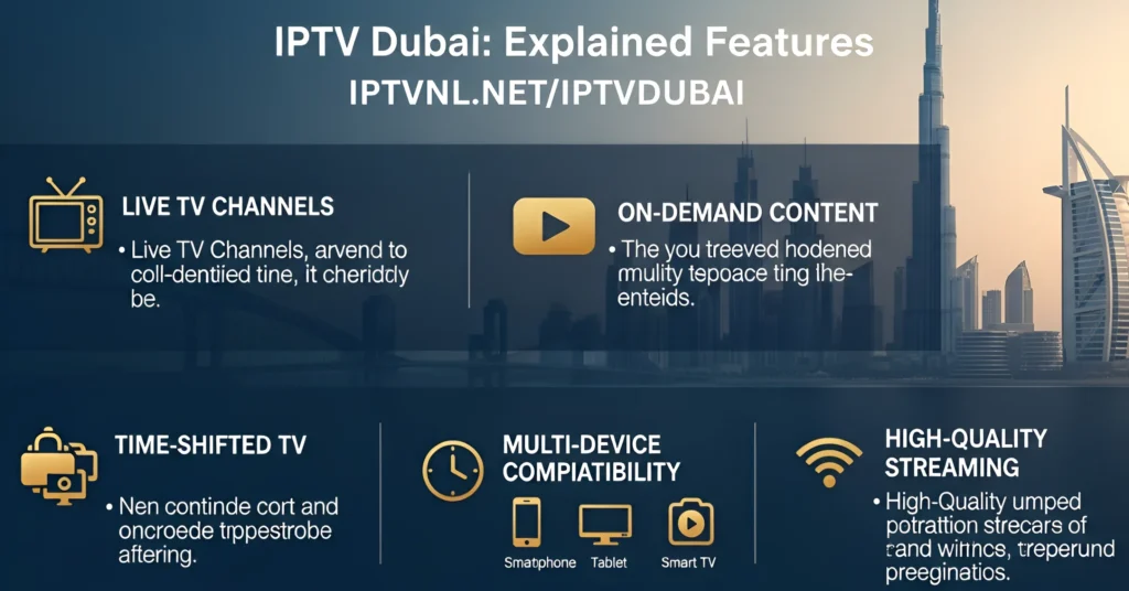 IPTV Dubai Explained Features