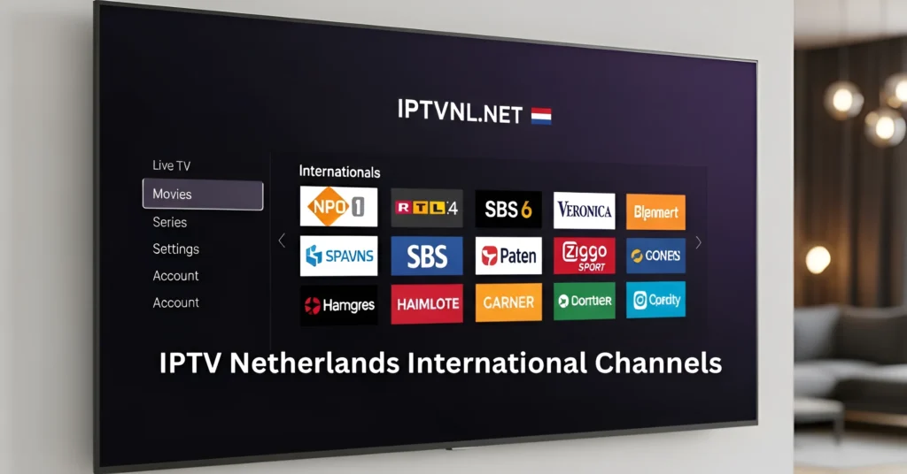 IPTV Netherlands international channels